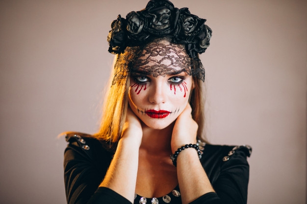  Ideas de maquillaje de cara para sorprender en Halloween